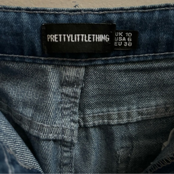 Pretty Little Things Baggy Denim Jeans Size 6 - Picture 5 of 5